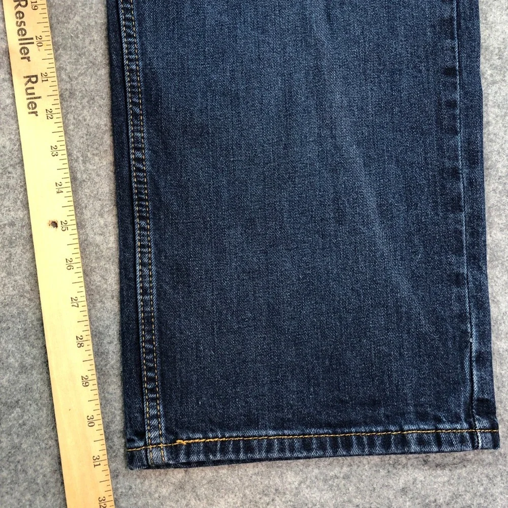 Levis 569 Mens Jeans 38x32 (fits 39x31) Straight Leg Blue Dark Wash Loose Fit